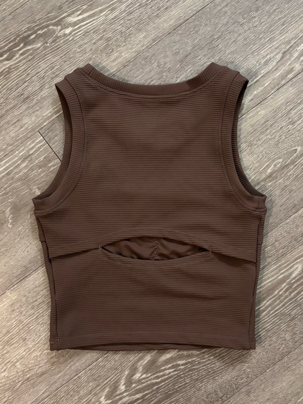 Move Theology Ribbed Workout Crop Top - Picture 2 of 5